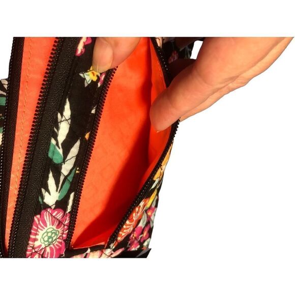 Vera Bradley Tangerine Twist Turnlock Wallet - Picture 6 of 9